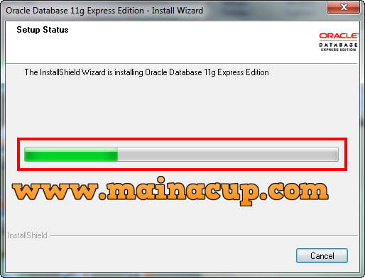 การติดตั้ง Oracle Database Express Edition 11g Release 2 (Windows x64)