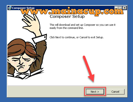 วิธีการติดตั้ง Composer บน Windows 7