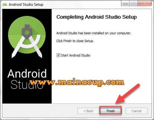 การติดตั้ง android studio บน Windows 7