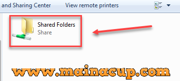 การ Share Folder บน  VMware Workstation 