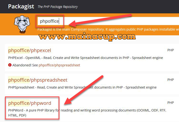 การใช้งาน Codeigniter ร่วมกับ Composer (phpoffice , mpdf , mongodb)