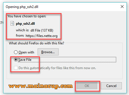 วิธีติดตั้ง sftp ssh2 กับ PHP 5.6 บน Windows Server