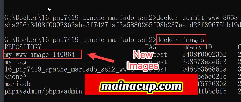 วิธีสร้าง Docker Image จาก Container