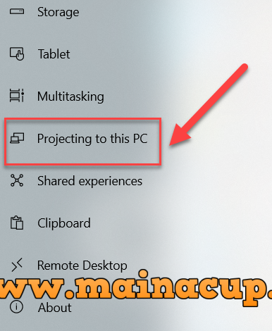 การส่งหน้าจอมือถือไปยัง PC หรือ Notebook Windows 10 project to this pc windows 10