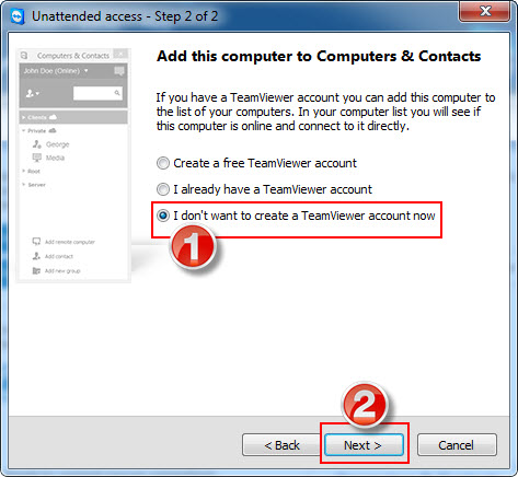 วิธีการติดตั้งโปรแกรม Teamviewer และตั้งค่า Password ส่วนตัว