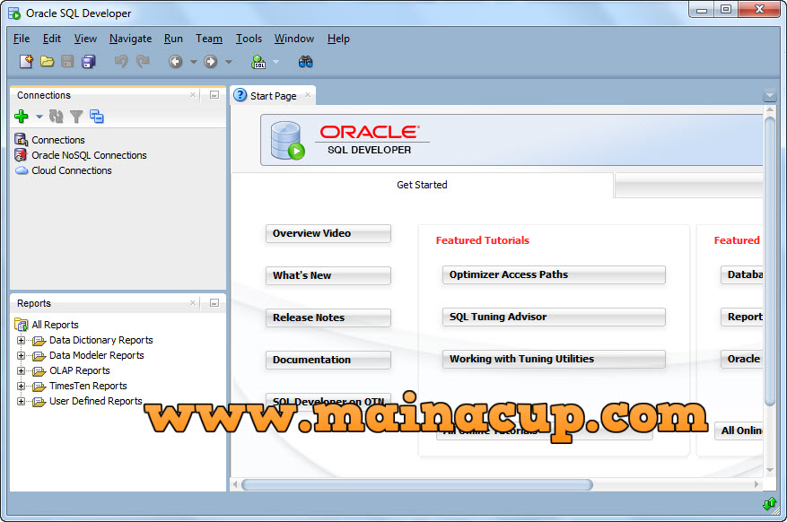การใช้งาน SQL Developer ติดต่อกับ Oracle 11g Express