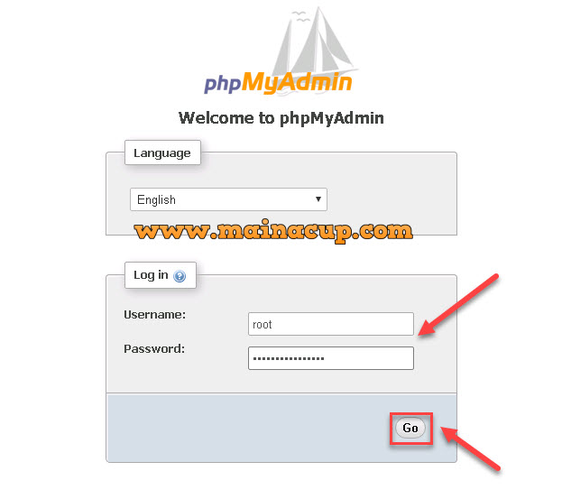 เปลี่ยน Password ฐานข้อมูล Mysql ด้วย Phpmyadminรับเขียนโปรแกรม Php Mysql ,  Php Codeigniter Framework , รับเขียน Php , รับสอนเขียน Php
