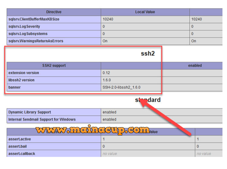 วิธีติดตั้ง sftp ssh2 กับ PHP 5.6 บน Windows Server