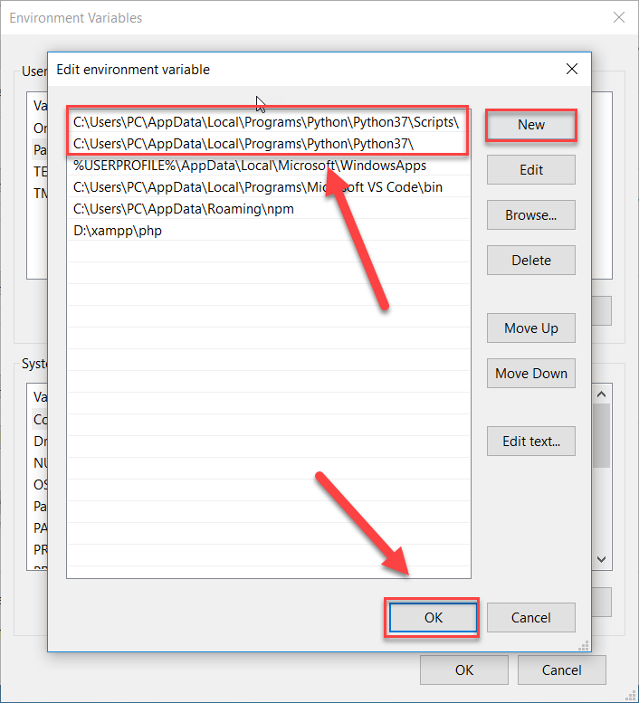 การติดตั้ง python 3.7 บน Windows