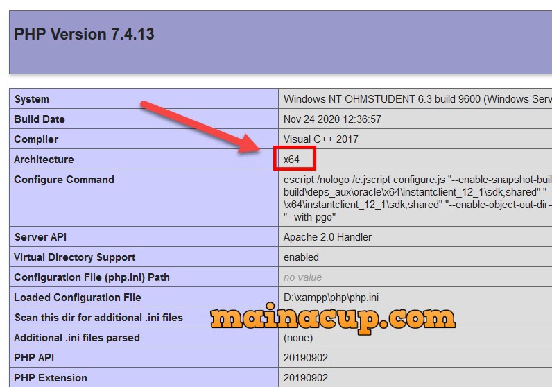 ติดตั้ง SQLSRV Extension สำหรับ php 7.4 Microsoft Drivers for PHP for SQL Server