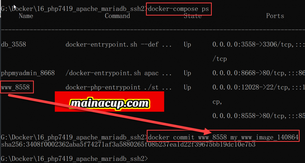 วิธีสร้าง Docker Image จาก Container