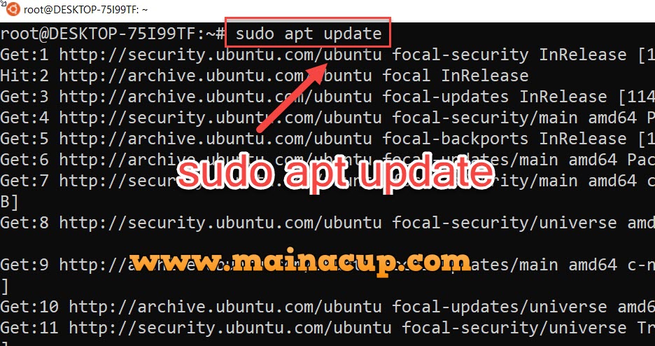 ติดตั้ง Nginx บน Ubuntu 20 ด้วย WSL2 Windows10