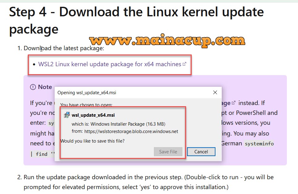 ติดตั้ง WSL2 (windows subsystem for linux) บน Windows 10 และ Ubuntu