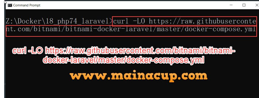 ติดตั้ง laravel 8 ด้วย docker บน windows 10