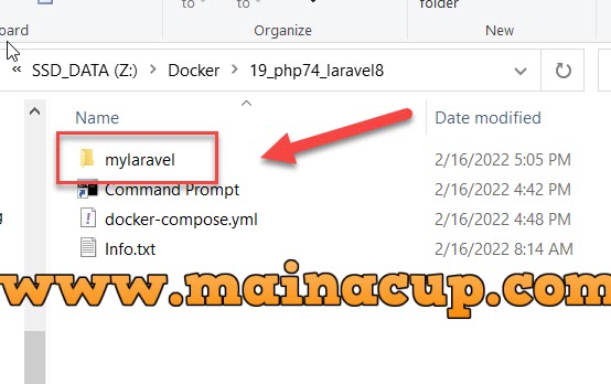 ติดตั้ง laravel 8 ด้วย docker บน windows 10