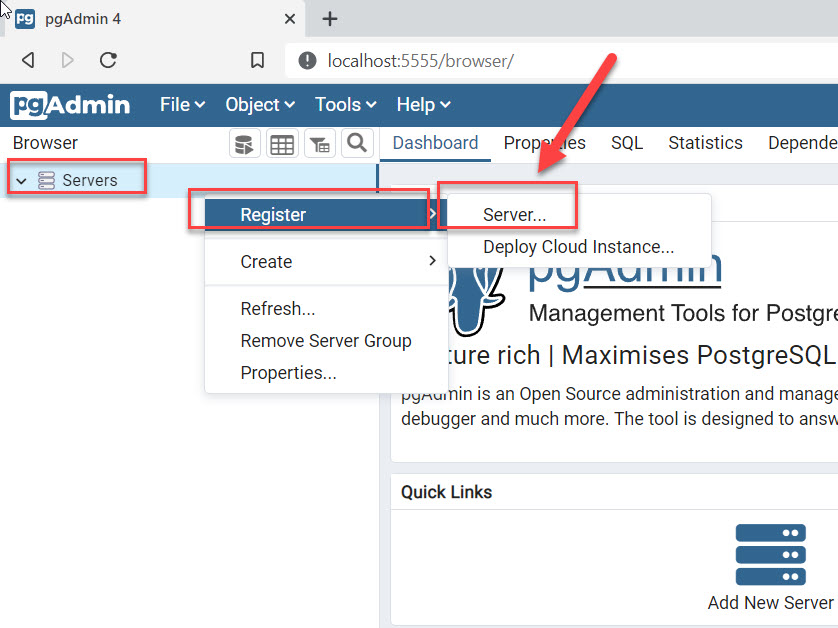 การติดตั้ง PostgreSQL และ PgAdmin 4 ด้วย Docker Compose บน Windows 10