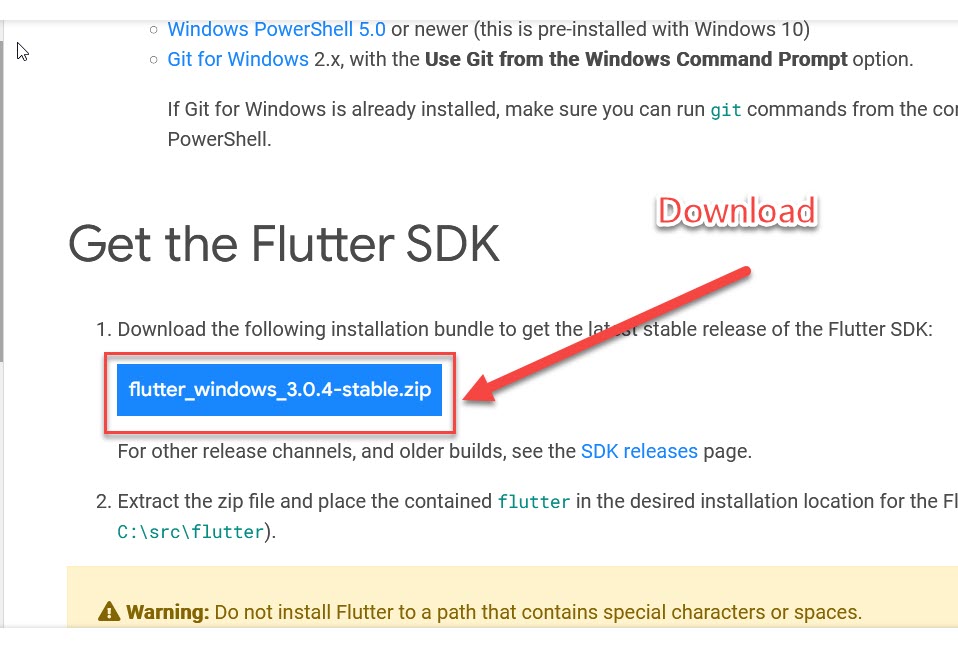 คิดตั้ง Flutter บน Windows 10 install flutter windows 10 with android studio