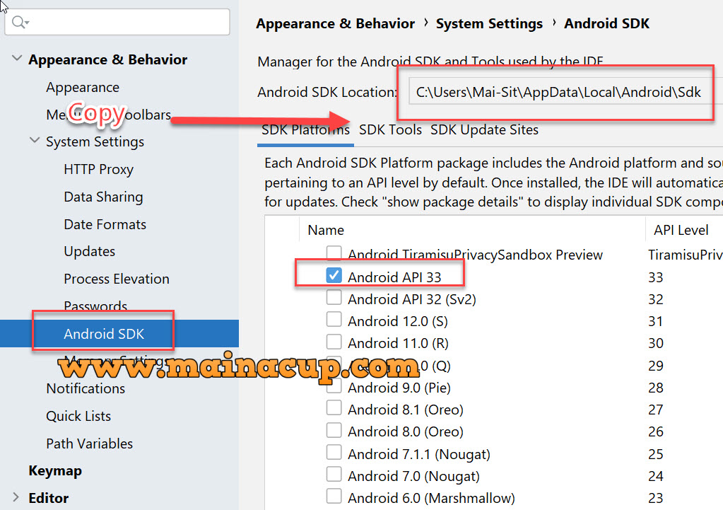 คิดตั้ง Flutter บน Windows 10 install flutter windows 10 with android studio